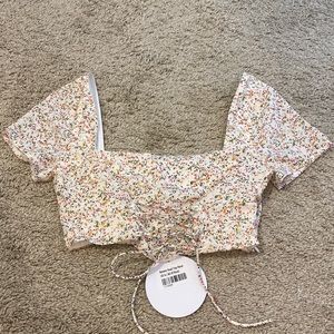 Botanic Road Top Floral